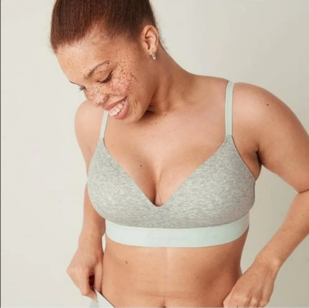 VICTORIA'S SECRET- PINK- WearEverywhere Wireless Lightly Lined Bra- 36dd - Picture 3 of 3